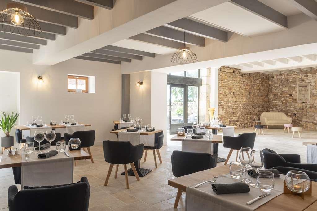 Le Manoir De Pierre Levee, The Originals Collection Hotel Tournon-Saint-Martin ร้านอาหาร รูปภาพ